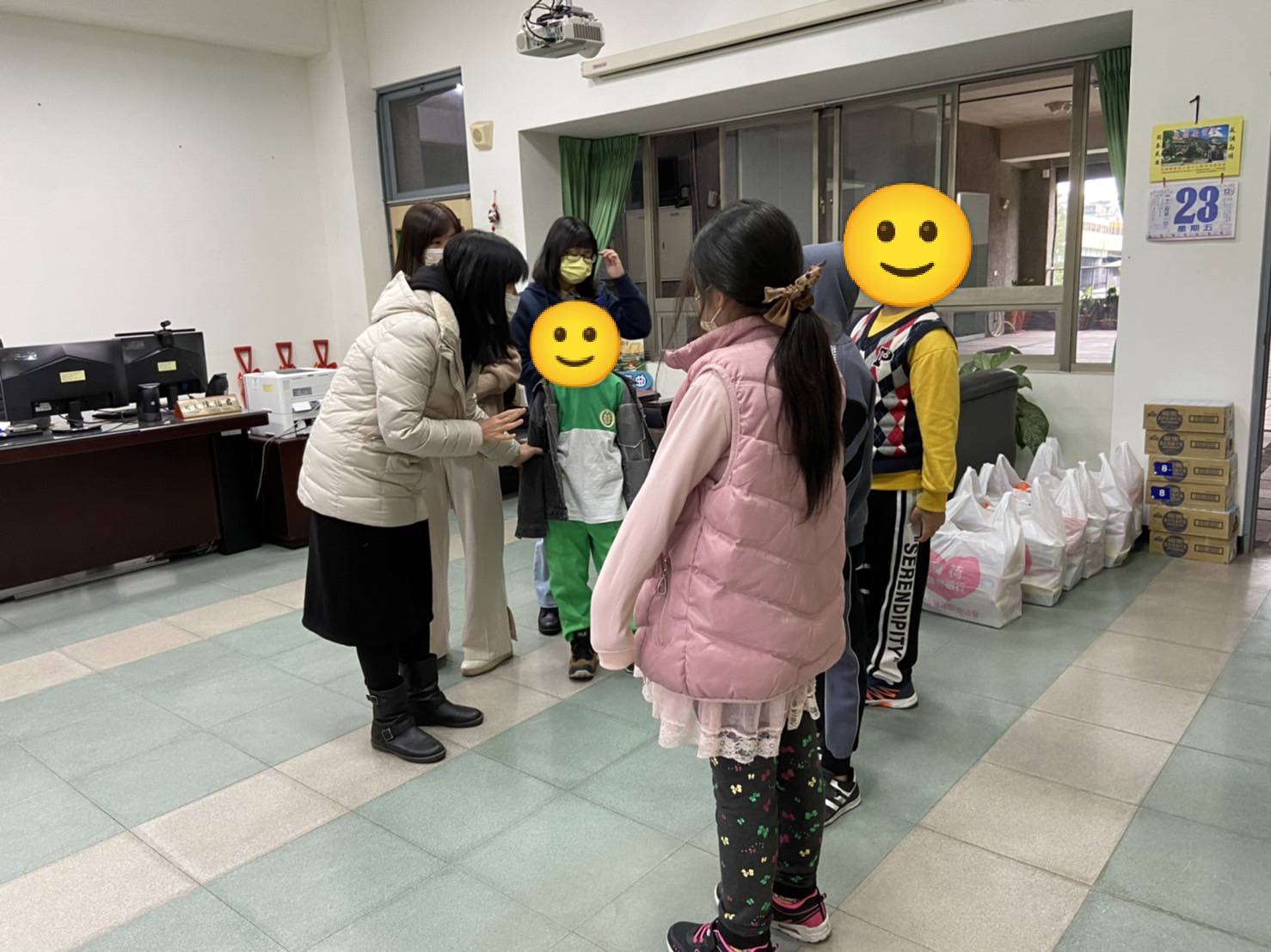 薄荷的堅持 - 12月物資發放(標題圖檔)