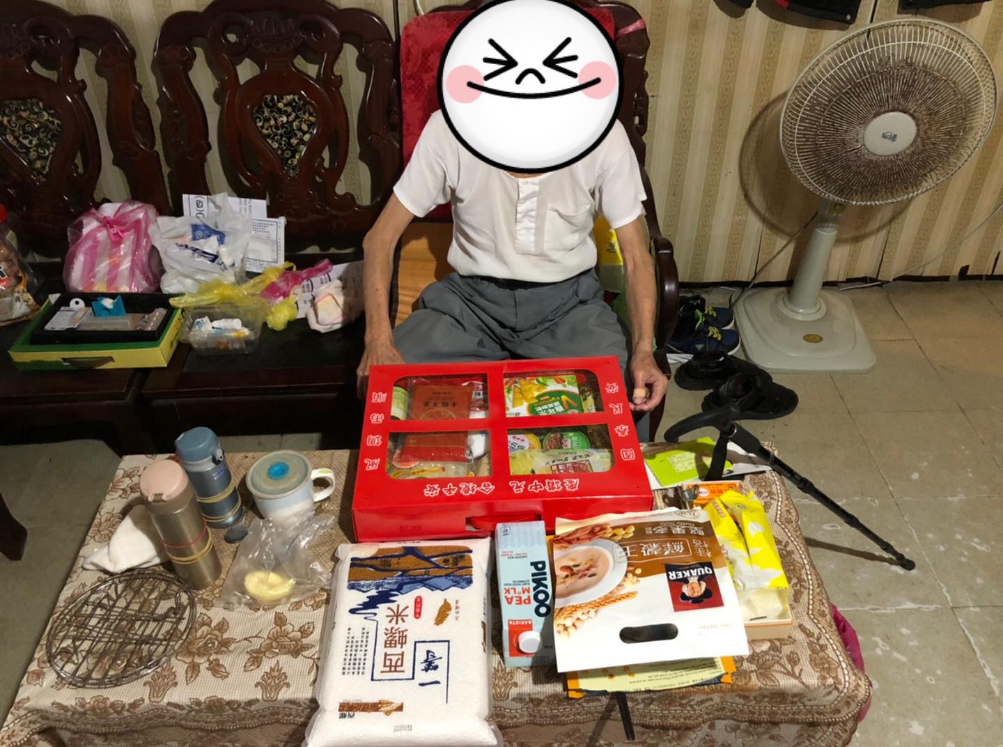 高齡重聽黃爺爺 無依無靠渡苦日(標題圖檔)