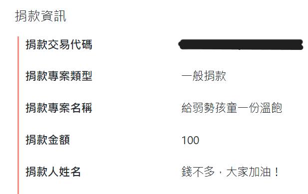 薄荷可愛的捐款者們(標題圖檔)