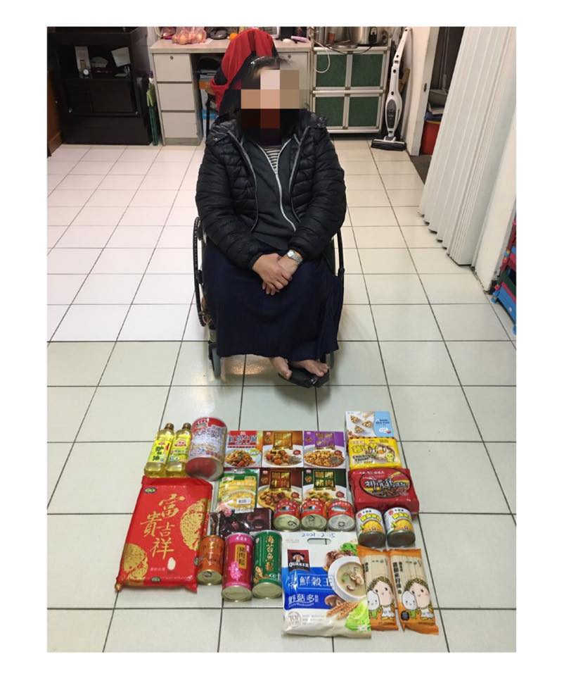 個案後續追蹤：「來自身障媽媽的感激」(標題圖檔)