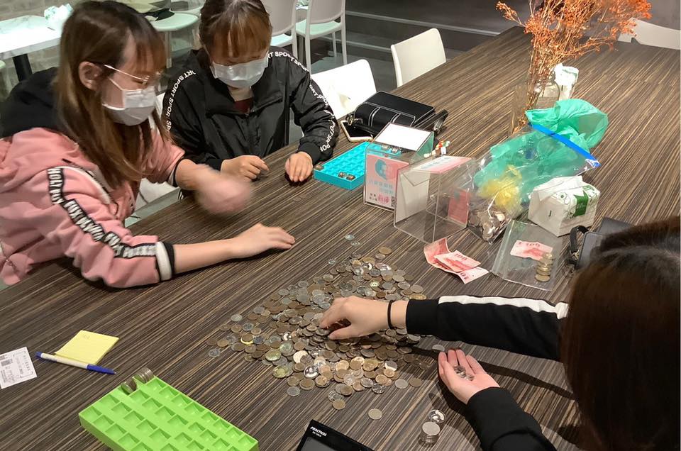 感謝愛心店家透過零錢箱擺置支持薄荷食物銀行(標題圖檔)