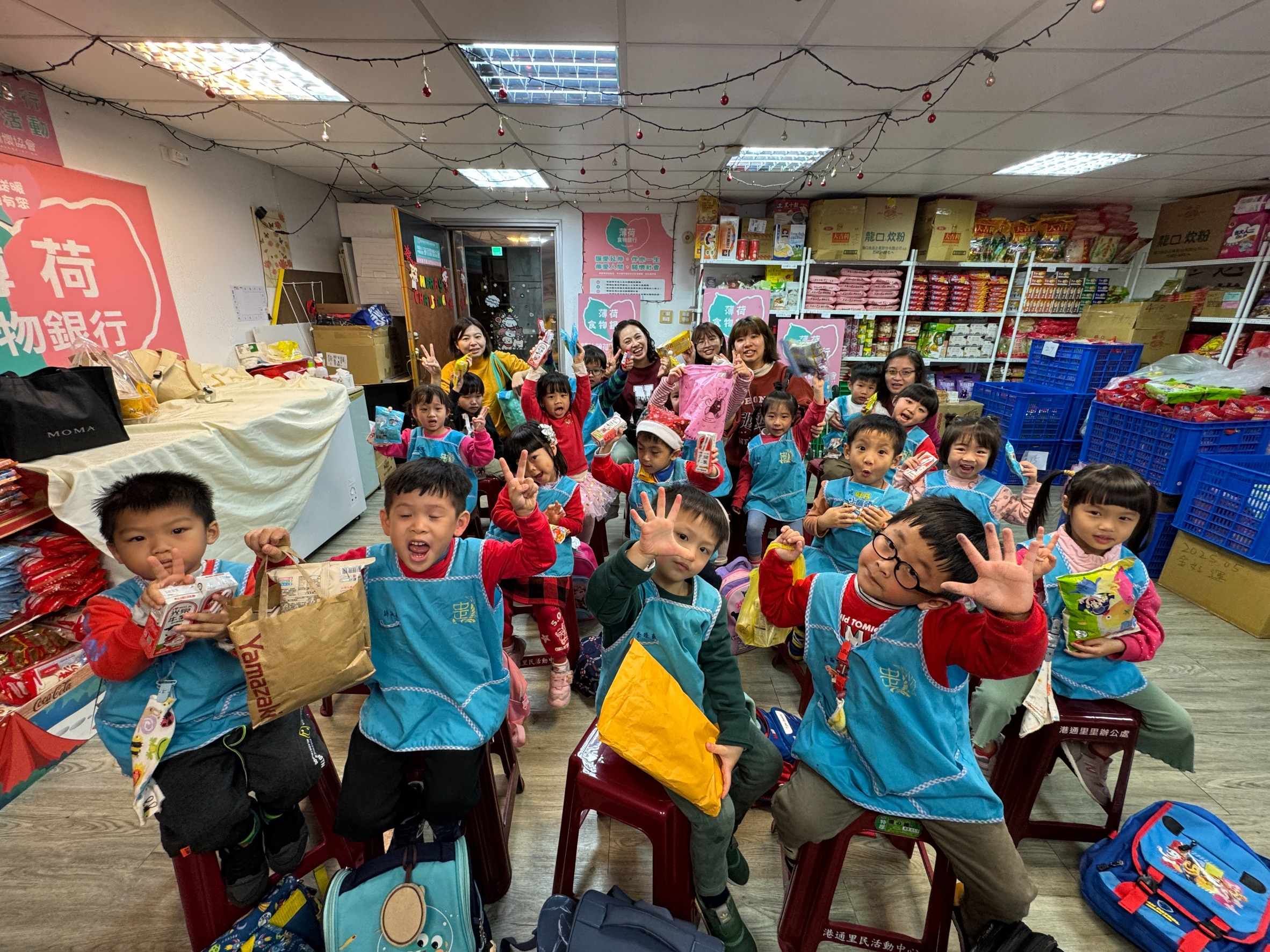 🧒什麼是食物銀行-中正附幼參訪🧒(標題圖檔)