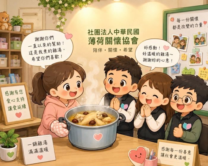 我們收到了一份愛💕(標題圖檔)
